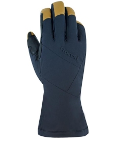 ROECKL Zimné outdoor rukavice Matrei čierna/hnedá